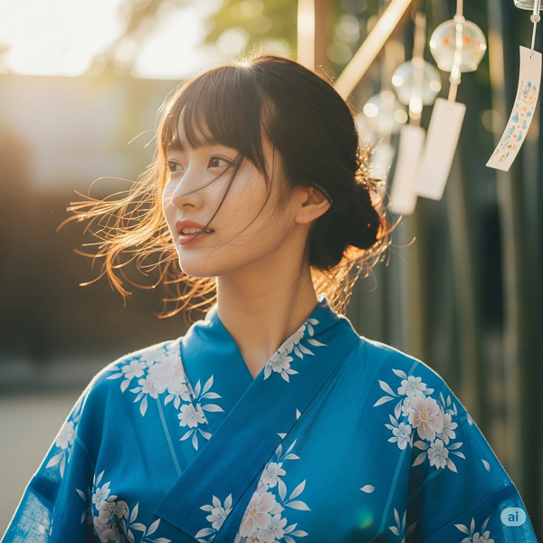 浴衣　祭り　夏祭り